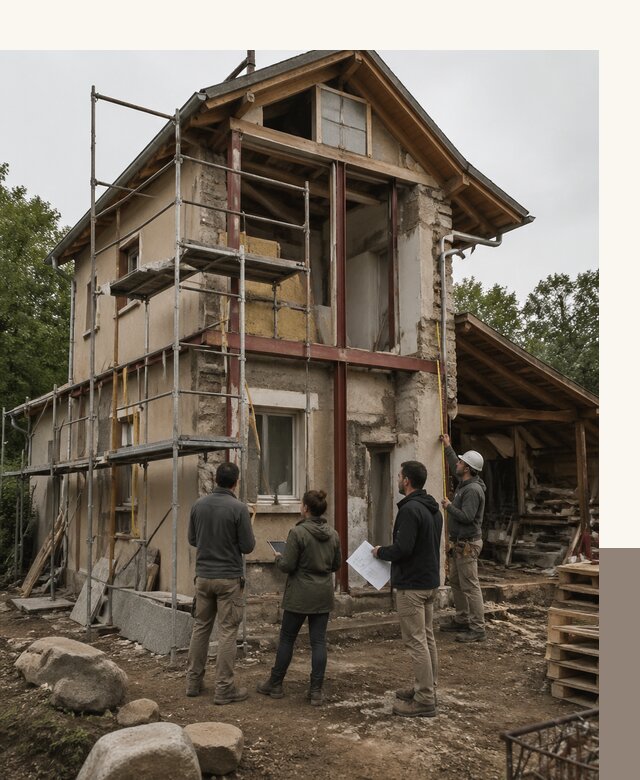Реконструкция загородного дома под ключ в Каменске-Шахтинском от бюро
