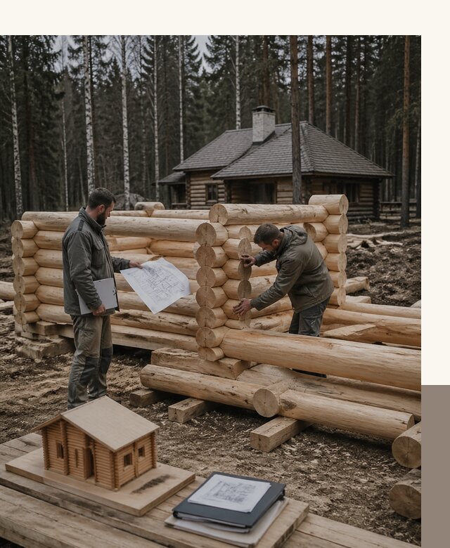 Проектирование и строительство домов из бревна в Каменске-Шахтинском
